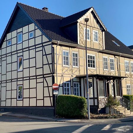 Gaestehaus Am Kurpark Hotel Garni Horn-Bad Meinberg Esterno foto