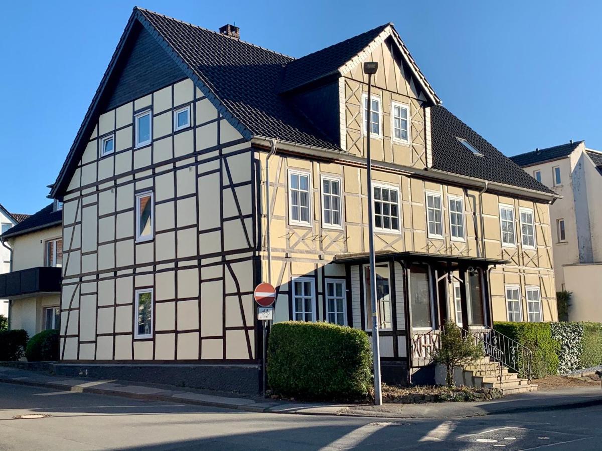 Gaestehaus Am Kurpark Hotel Garni Horn-Bad Meinberg Esterno foto